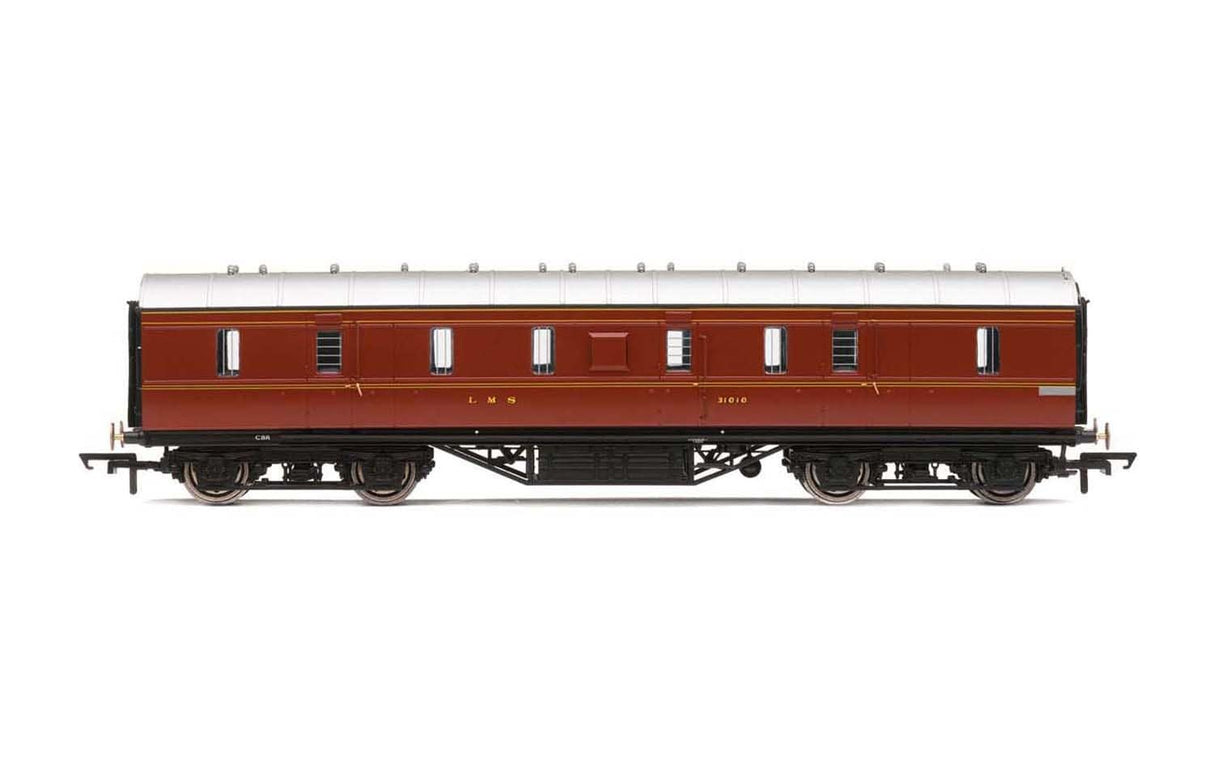 Hornby R4843 OO Scale LMS Stainier Passanger Brake 31010 Hornby TRAINS - HO/OO SCALE