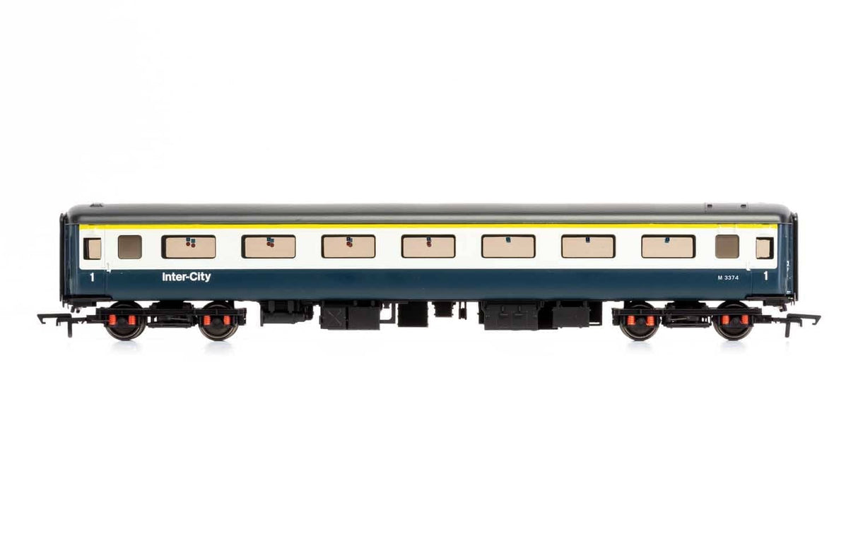 Hornby R4917A OO Scale BR MK2F First Open Coach Intercity M3374 Hornby TRAINS - HO/OO SCALE
