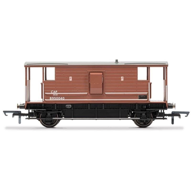 Hornby R60019 OO Scale BR (Exlms) 20 T Brake Van B950040 - Era 4 (2021 Release) Hornby TRAINS - HO/OO SCALE