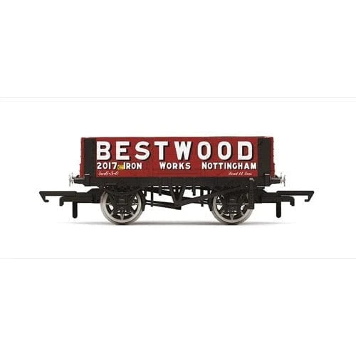 Hornby R60094 OO 4 Plank Wagon Bestwood Iron Works - Hobbytech Toys