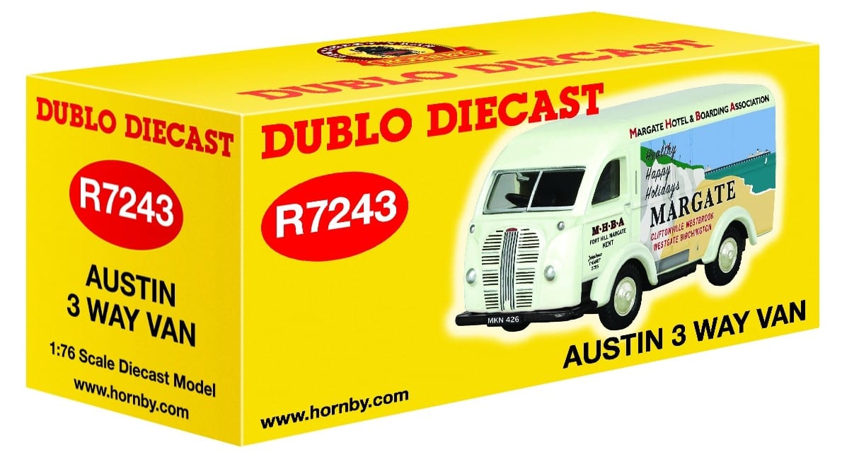 Hornby R7243 OO Scale Austin K8 Van Margate Hotel & Boarding Association Centenary Year Limited Edition 1957 (2020 Release) Hornby TRAINS - HO/OO SCALE