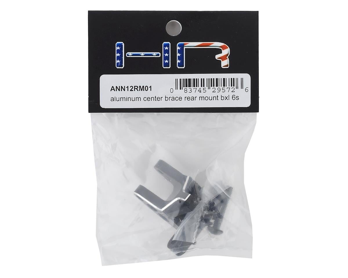 Hot Racing Arrma 6S Aluminum Rear Brace Mount (Black) Hot Racing RC CARS - PARTS