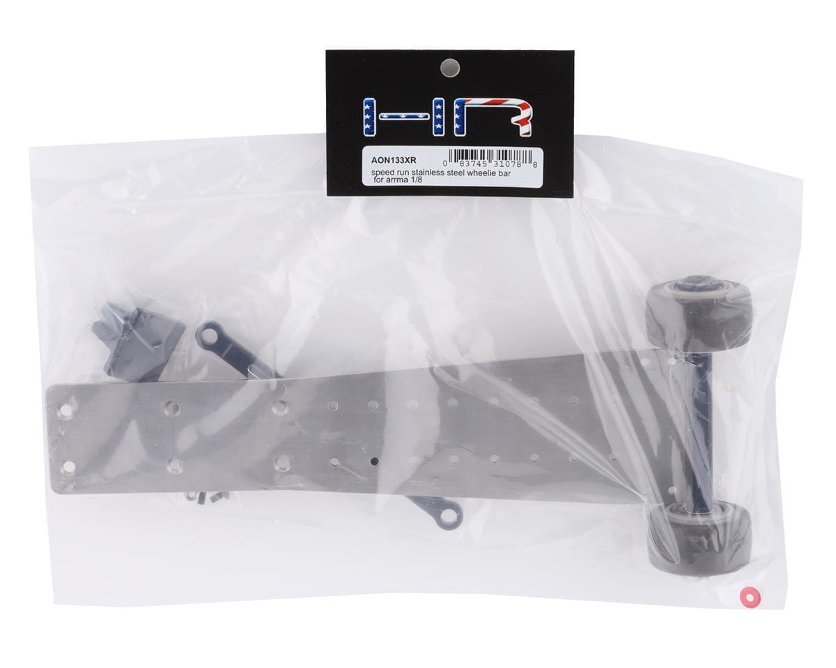 Hot Racing Arrma 6S Speed Run Stainless Steel Wheelie Bar Hot Racing RC CARS - PARTS