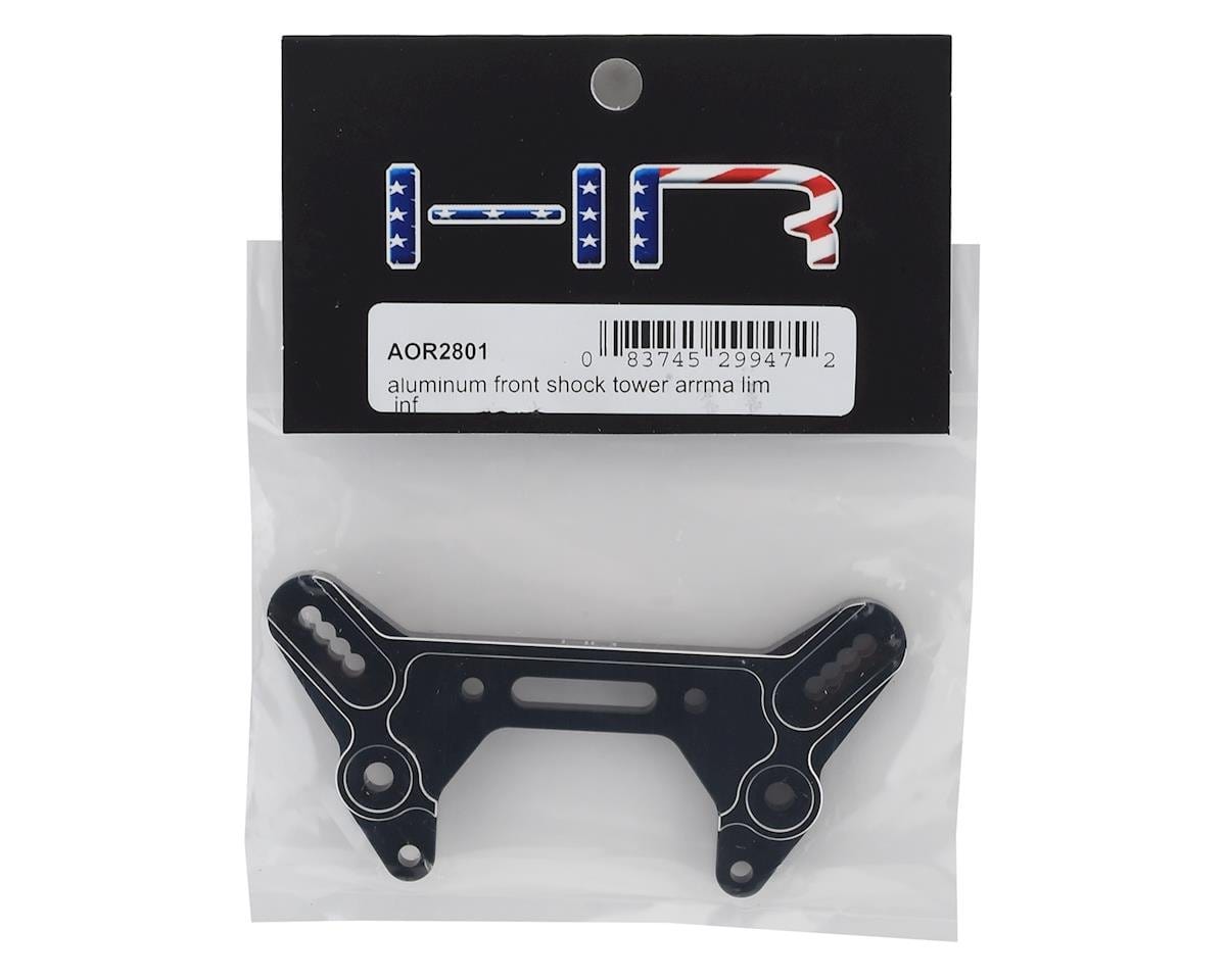 Hot Racing Arrma Limitless/Infraction Aluminum Front Shock Tower (Black) Hot Racing RC CARS - PARTS