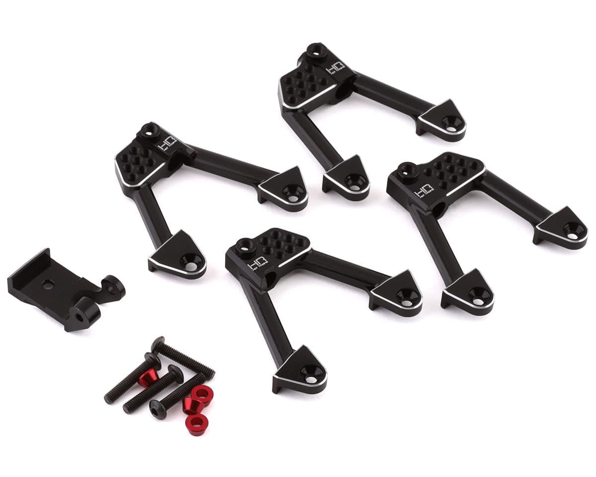 Hot Racing Axial SCX10 II Aluminum Front & Rear Adjustable Shock Towers (Black) Hot Racing RC CARS - PARTS