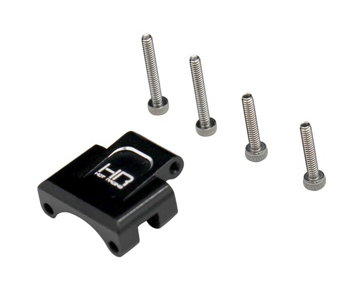 Hot Racing Axial SCX24 Aluminum Rear Axle Truss Upper Link Mount (Black) Hot Racing RC CARS - PARTS