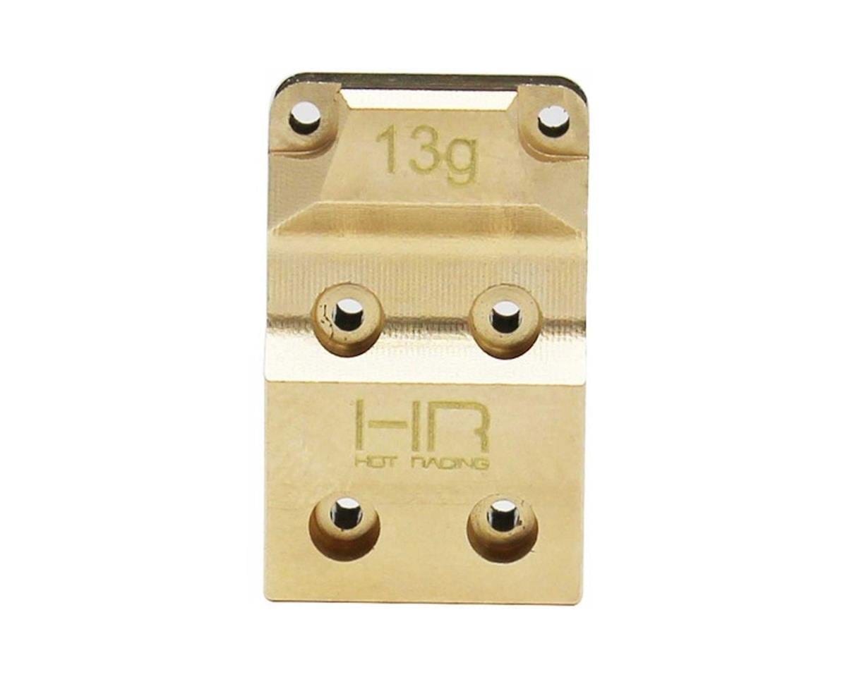 Hot Racing Axial SCX24 Brass Differential Cover w/Stainless Axle Skid Plate Hot Racing RC CARS - PARTS