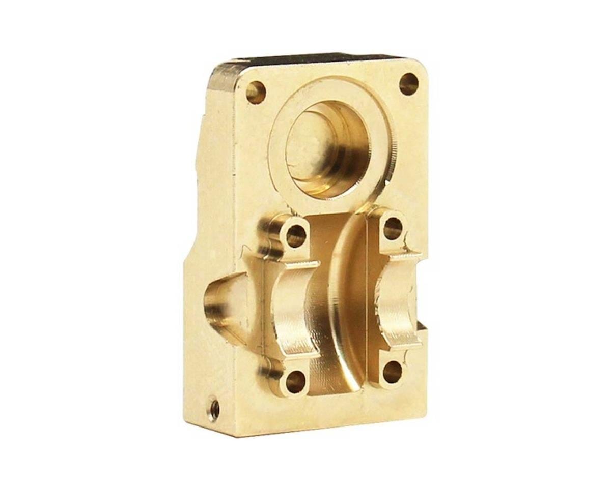 Hot Racing Axial SCX24 Brass Differential Cover w/Stainless Axle Skid Plate Hot Racing RC CARS - PARTS
