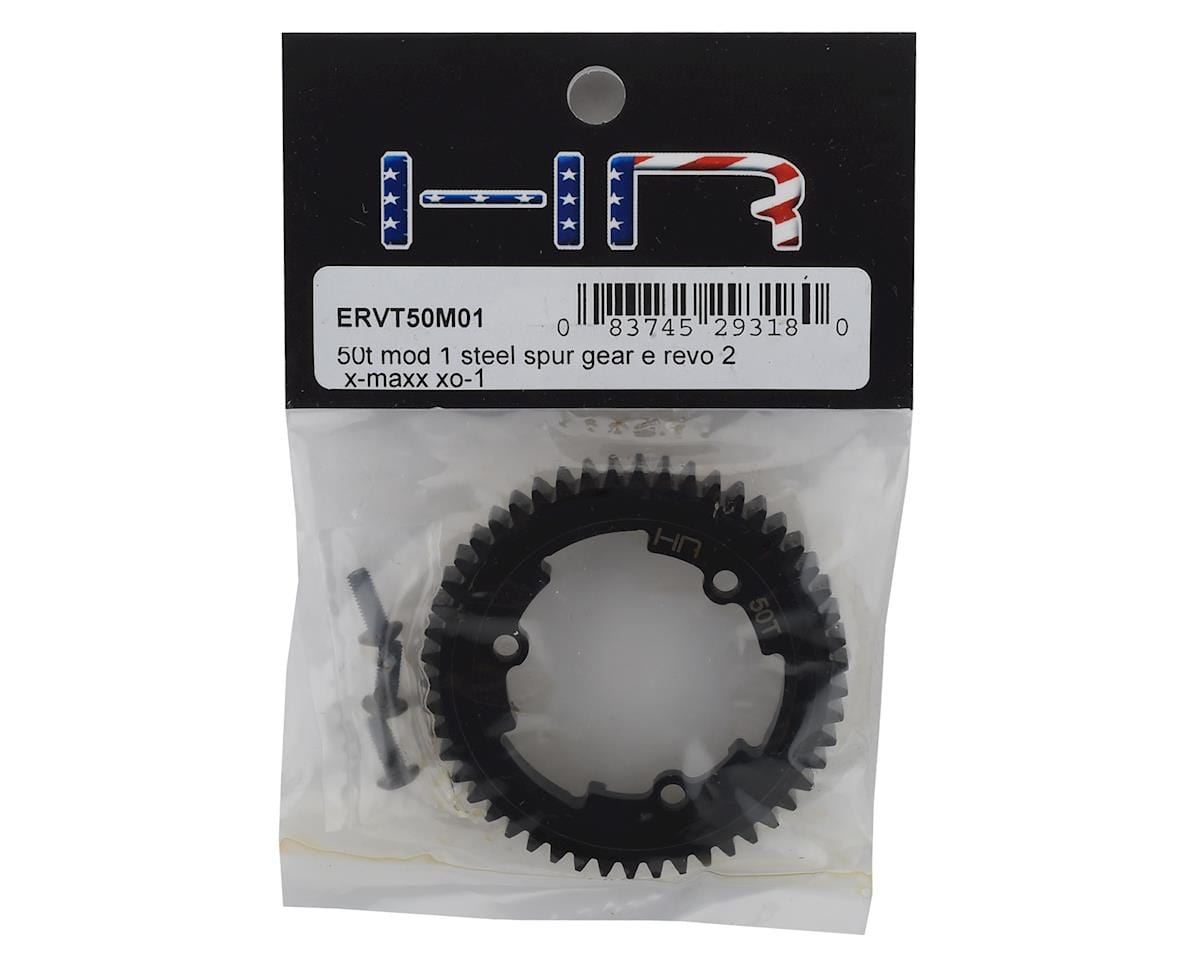 Hot Racing E Revo 2.0/X-Maxx/XO-1 Steel Mod 1 Steel Spur Gear (50T) Hot Racing RC CARS - PARTS