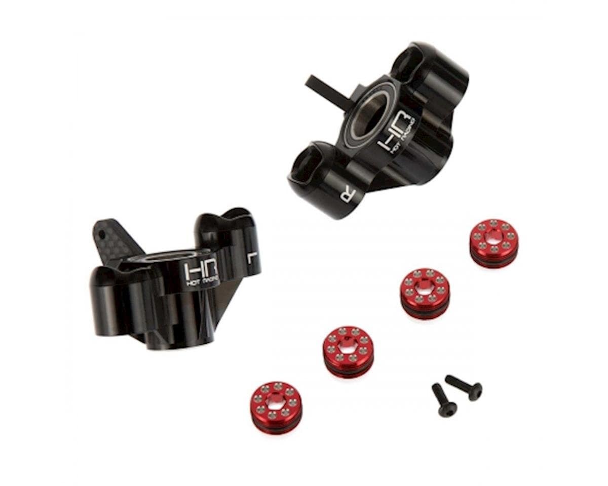 Hot Racing Kraton/Outcast Aluminum HD Bearings Axle Carriers (Black) Hot Racing RC CARS - PARTS