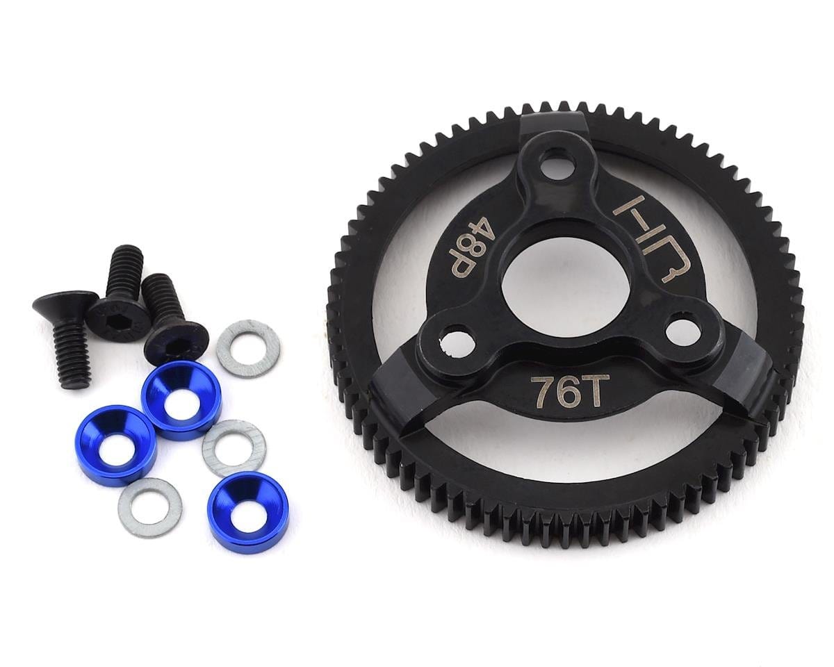 Hot Racing Traxxas 48P Hardened Steel Spur Gear (76T) Hot Racing RC CARS - PARTS