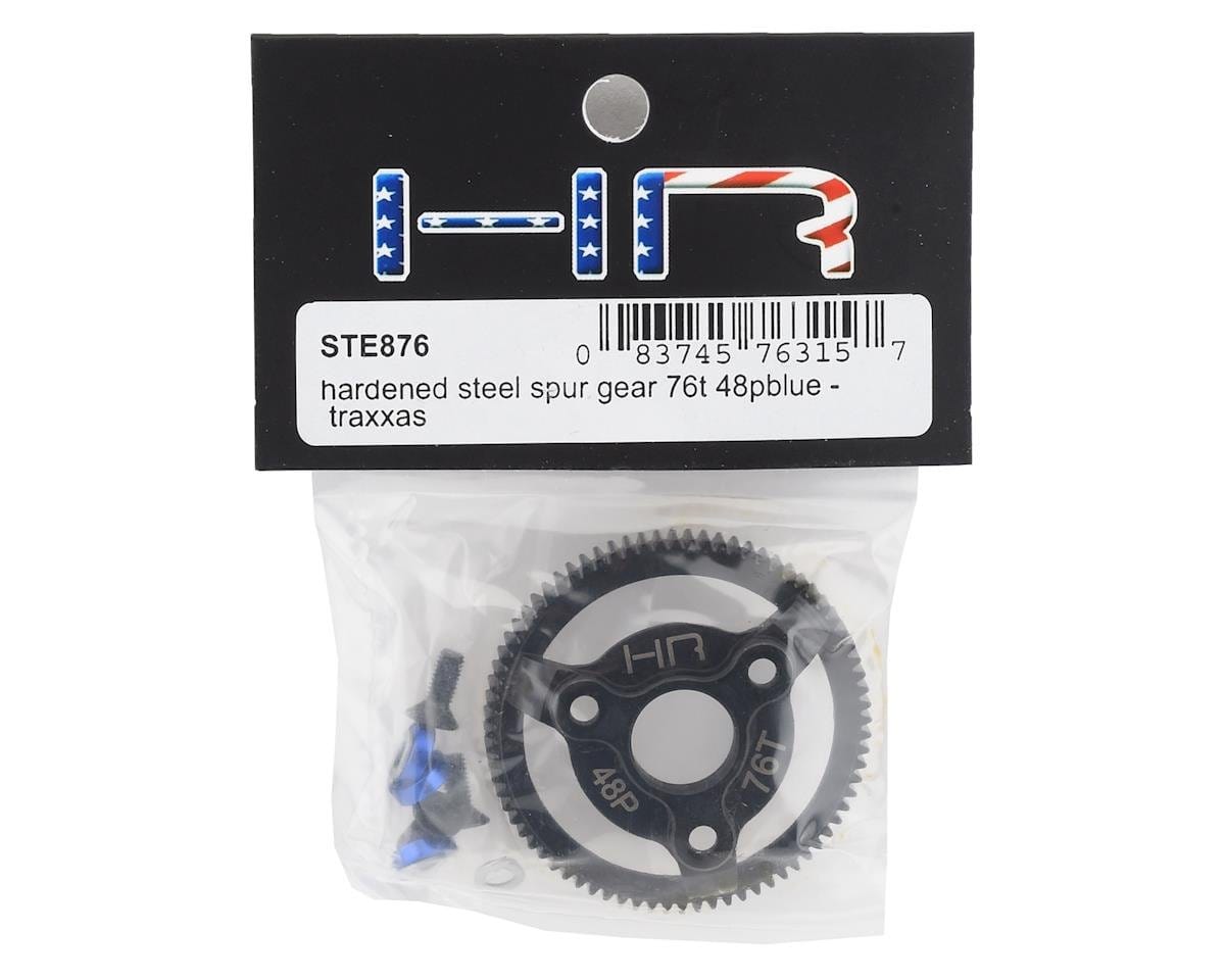 Hot Racing Traxxas 48P Hardened Steel Spur Gear (76T) Hot Racing RC CARS - PARTS