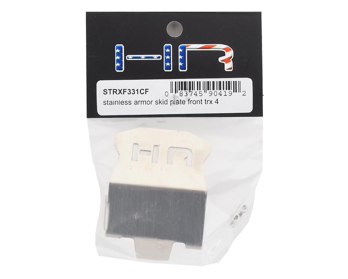 Hot Racing TRX4 Front/Rear Stainless Steel Armor Skid Plate Hot Racing RC CARS - PARTS