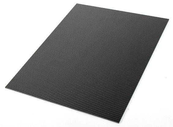 HT Carbon Sheet 300x200x1.5mm Carbon Fibre SUPPLIES