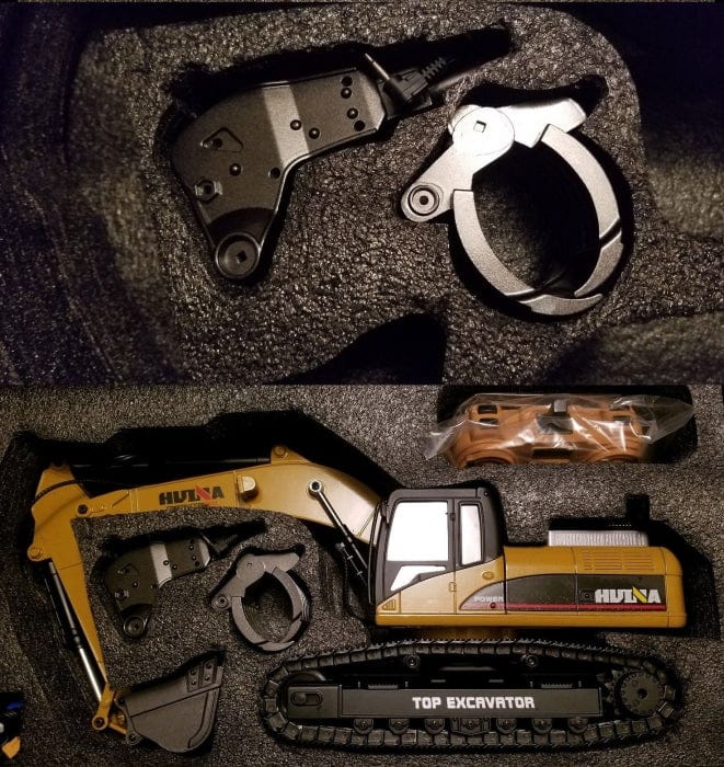 HuiNa Toys 1580 1/14 Rc Die Cast Excavator HuiNa RC CARS