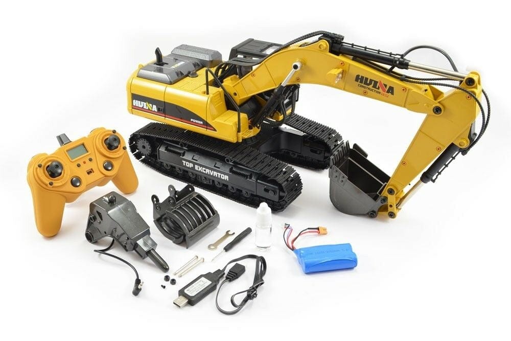 HuiNa Toys 1580 1/14 Rc Die Cast Excavator HuiNa RC CARS