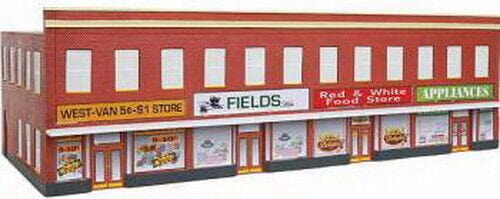 Imex N Perma-Scene(TM) - Assembled - Four-Store Building - Hobbytech Toys