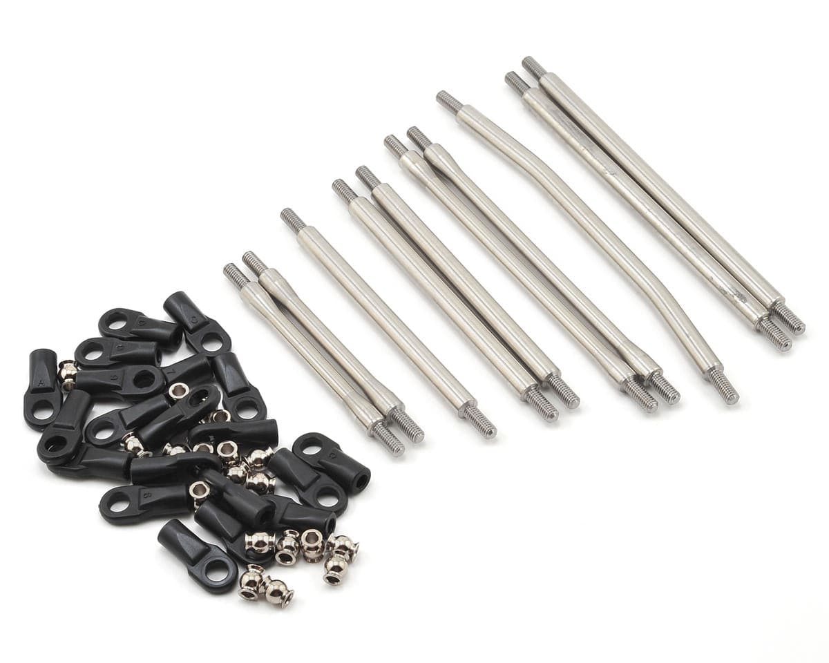 Incision SCX10 II 1/4" Stainless Steel Link Kit (10) - Hobbytech Toys