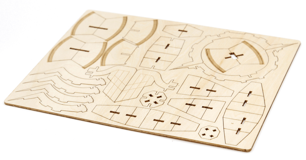 Incredibuilds The Flash Book and 3D Wood Model Incredi Builds TOY SECTION