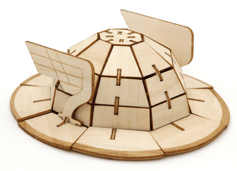 Incredibuilds The Flash Book and 3D Wood Model Incredi Builds TOY SECTION