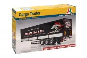 Italeri 1/24 Cargo Trailer Italeri PLASTIC MODELS