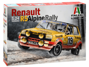 Italeri 1/24 Renault 5 Plastic Model Kit Italeri PLASTIC MODELS