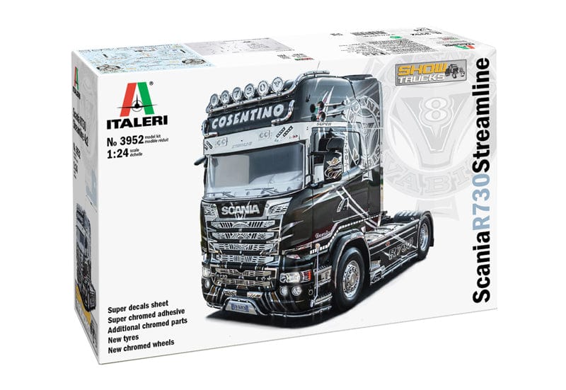 Italeri 1/24 Scania R730 Streamline 4x2 Italeri PLASTIC MODELS