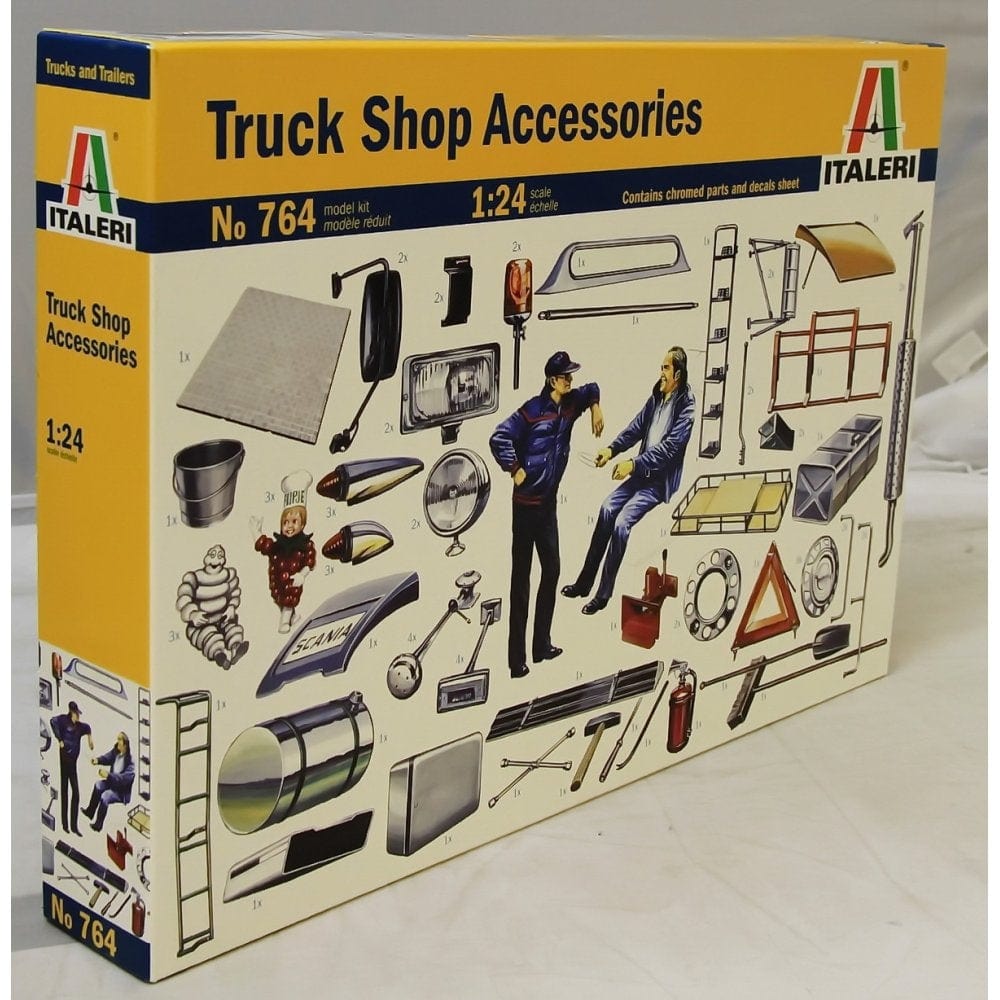 Italeri 1/24 Truck Accessories Plastic Model Truck Italeri PLASTIC MODELS