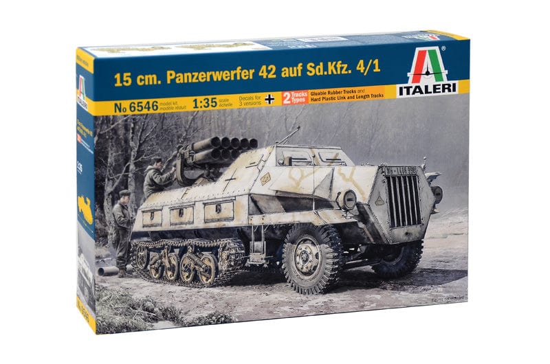 Italeri 1/35 15Cm Panzerwerfer 42 Plastic Model Kit Italeri PLASTIC MODELS