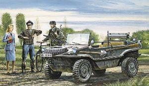 Italeri 1/35 A/V Kfz. Ii Vw Typ 166 Schwimmwagen Italeri PLASTIC MODELS