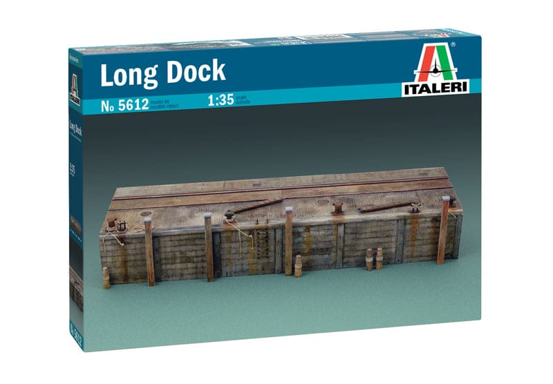 Italeri 1/35 Long Dock Italeri PLASTIC MODELS