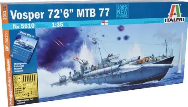 Italeri 1/35 Vosper 726 Mtb 77 Italeri PLASTIC MODELS