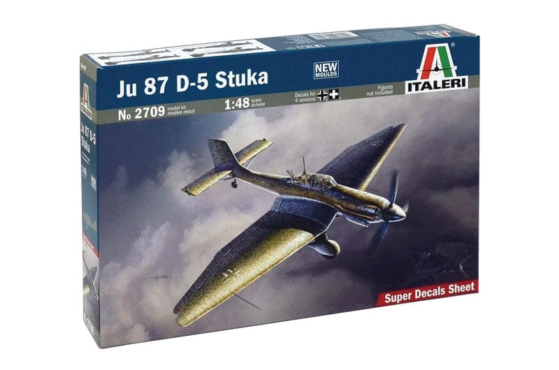 Italeri 1/48 Ju 87 D-5 Stuka Plastic Model Kit Italeri PLASTIC MODELS