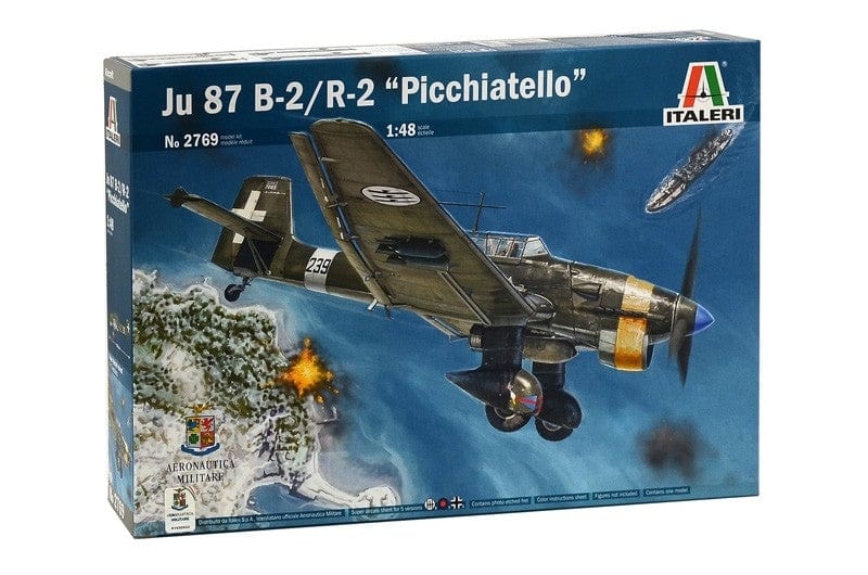 Italeri 1/48 Ju87 B-2/R-2 Picciatello Italeri PLASTIC MODELS