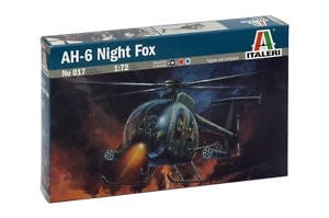 Italeri 1/72 Ah-6 Night Fox Plastic Model Kit Italeri PLASTIC MODELS