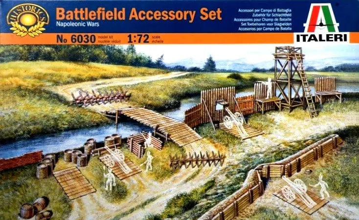 Italeri 1/72 Battlefield Accessory Set Italeri PLASTIC MODELS
