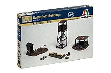 Italeri 1/72 Battlefield Buildings Plastic Model Kit Italeri PLASTIC MODELS