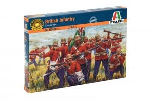 Italeri 1/72 British Infantry Zulu War Plastic Model Kit Italeri PLASTIC MODELS