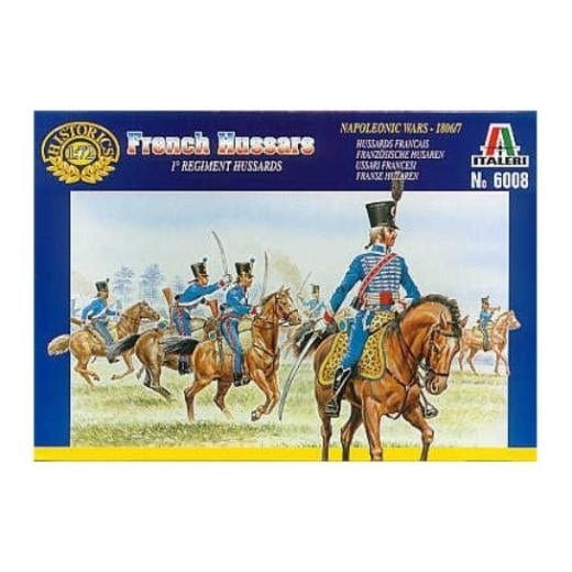 Italeri 1/72 French Hussars Napoleonic Wars Plastic Model Kit Italeri PLASTIC MODELS