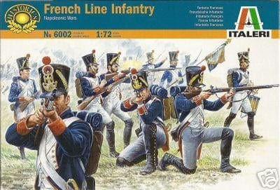 Italeri 1/72 French Line Infantry Napoleonic Wars Plastic Model Kit Italeri PLASTIC MODELS