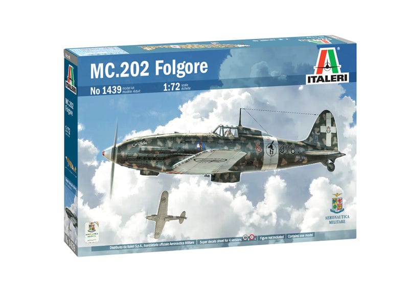 Italeri 1/72 MC.202 Folgore Italeri PLASTIC MODELS
