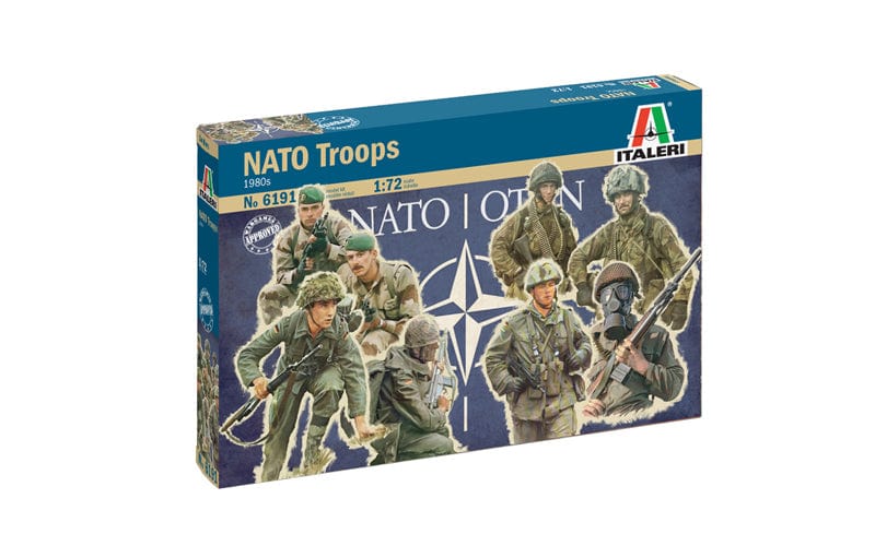 Italeri 1/72 Nato Troops (1980S) Italeri PLASTIC MODELS