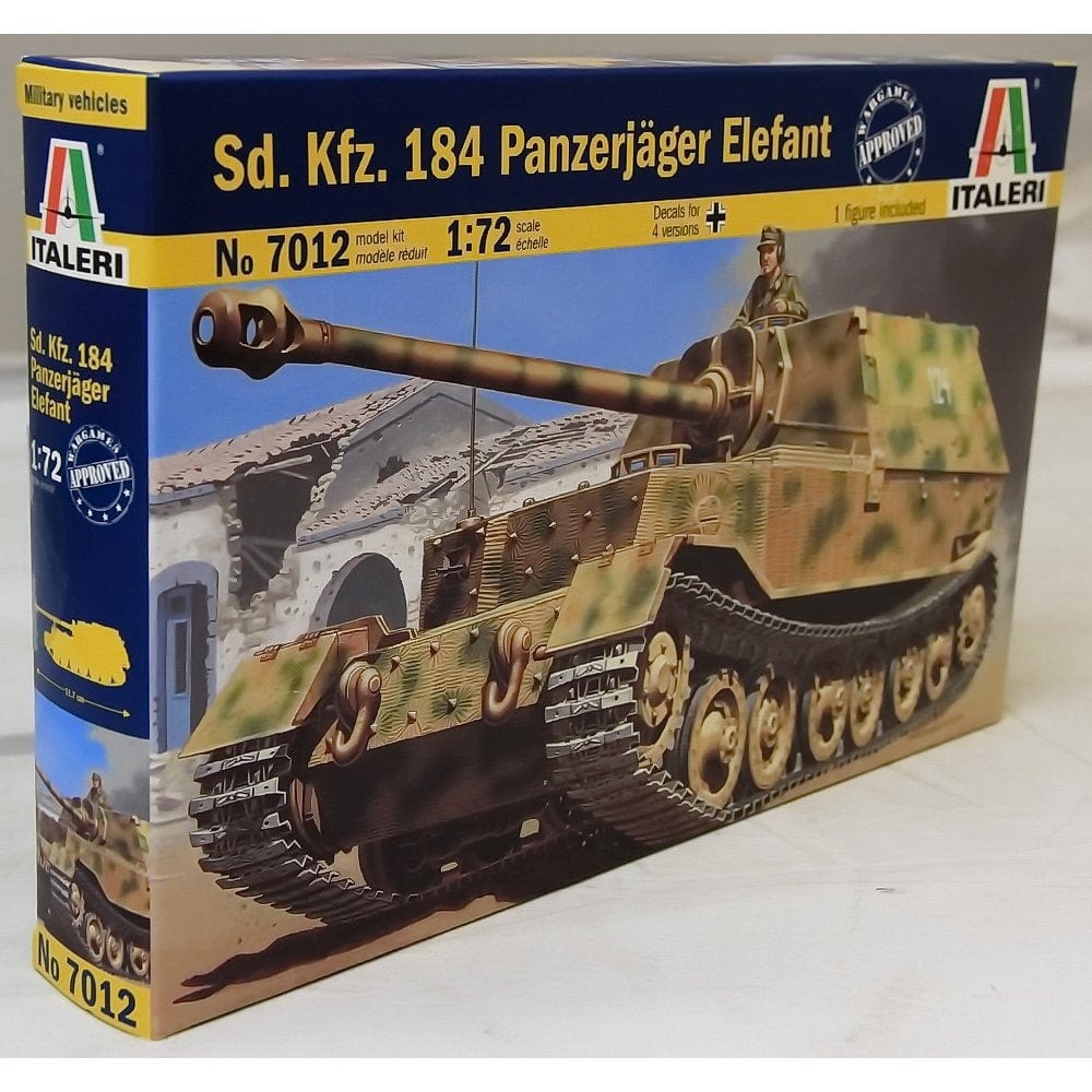 Italeri 1/72 Sd. Kfz. 184 Panzerjager Elefant Plastic Model Kit Italeri PLASTIC MODELS