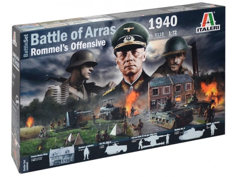 Italeri 1/72 Wwii Battleset - Rommel Offensive 1940 Italeri PLASTIC MODELS