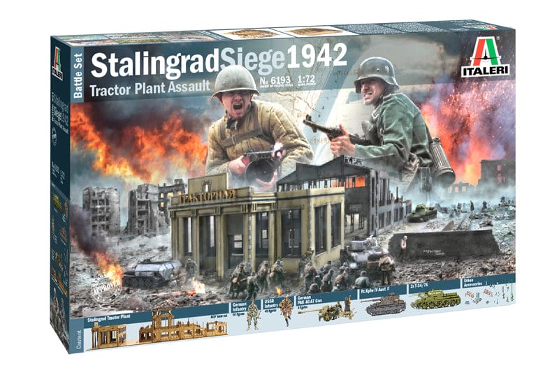 Italeri 1/72 WWII Stalingrad Siege Operation Uranus Italeri PLASTIC MODELS
