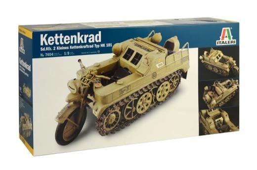 Italeri 1/9 Nsu Hk101 Kettenkrads Italeri PLASTIC MODELS