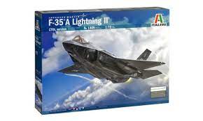 Italeri 1409S 1/72 F-35A Lightning II Aust DecalS Plastic Model Kit - Hobbytech Toys