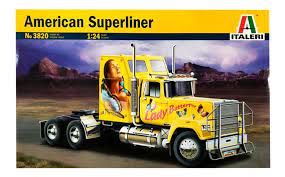 Italeri 3820S 1/24 American Superliner Plastic Model Kit - Hobbytech Toys