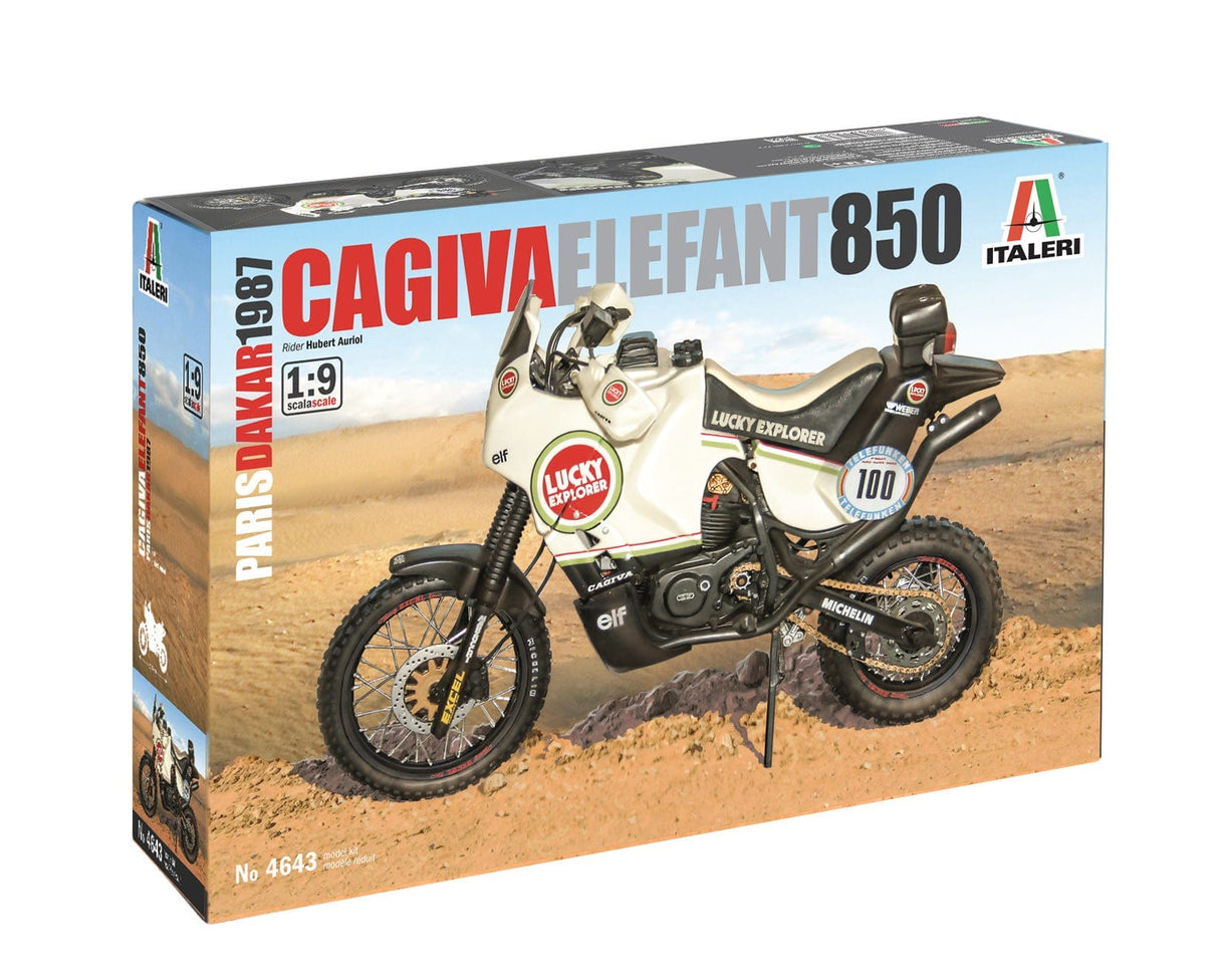 Italeri 4643S 1/9 Cagiva Elefant 850 1987 Plastic Model Kit Italeri PLASTIC MODELS