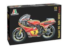 Italeri 4644S 1/9 Suzuki Rg 500 XR27 (Team Heron(Barry Sheene) 1978 Plastic Model Kit - Hobbytech Toys